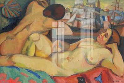 File gốc Tranh sơn dầu phương tây tổng hợp STS75923 (in mica) làm bảng hiệu