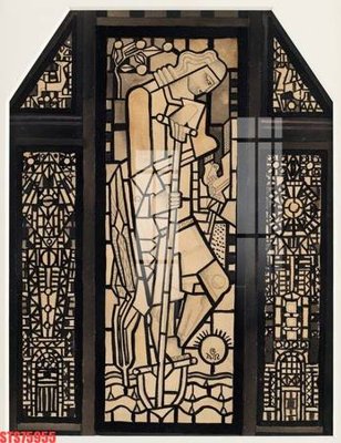 File PSD Tranh sơn dầu phương tây tổng hợp STS75955 (gốc) nhiều lớp (multi-layer)