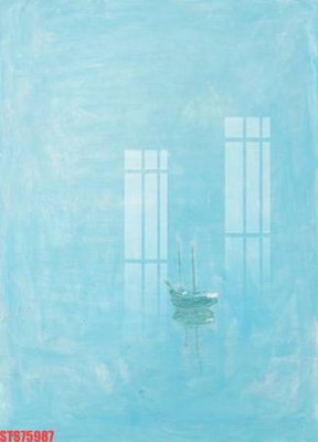 File tranh Tranh sơn dầu phương tây tổng hợp STS75987 (gốc) in trên kính