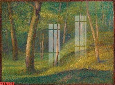 File in lụa Tranh sơn dầu phương tây tổng hợp STS76028 (hoa văn) Tranh sơn dầu phương tây tổng hợp STS76028