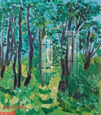 Chi tiết file ảnh Tranh sơn dầu phương tây tổng hợp STS76046 sắc nét