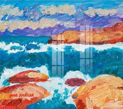 File in mica Tranh sơn dầu phương tây tổng hợp STS76055 (bản gốc) sắc sảo