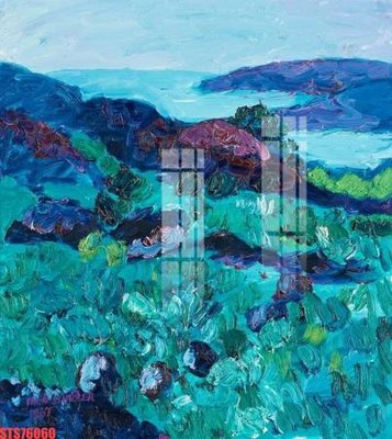 File gốc Tranh sơn dầu phương tây tổng hợp STS76060 (in tráng gương) ốp tường