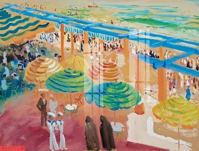 File PSD Tranh sơn dầu phương tây tổng hợp STS76082 (bản gốc) cho nhà in