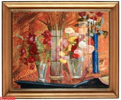 Download file gốc Tranh sơn dầu phương tây tổng hợp STS76088 (in mica) trong suốt