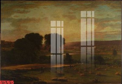 File PSD Tranh sơn dầu phương tây tổng hợp STS7615 (gốc) cho in quảng cáo