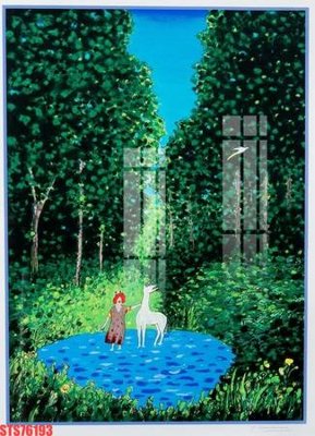 Tải file gốc Tranh sơn dầu phương tây tổng hợp STS76193 dùng cho in ấn