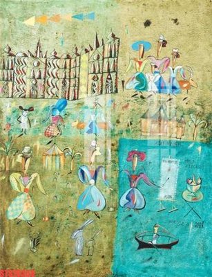 Tải về file gốc Tranh sơn dầu phương tây tổng hợp STS76358 (chuẩn in ấn)