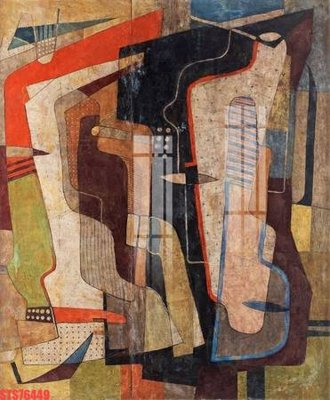 File tranh Tranh sơn dầu phương tây tổng hợp STS76449 (bản gốc) treo quán cafe