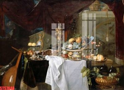 File gốc Tranh sơn dầu phương tây tổng hợp STS7648 (in ấn) màu sắc trung thực