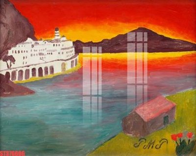 Tải file tranh Tranh sơn dầu phương tây tổng hợp STS76606 (gốc) tại Filetranh.com