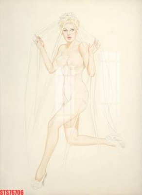 Download file Tranh sơn dầu phương tây tổng hợp STS76706 (gốc) in mica đèn LED