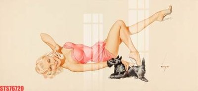 File tranh Tranh sơn dầu phương tây tổng hợp STS76720 (bản gốc) in lụa 5D