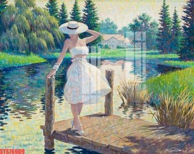 Tải file Tranh sơn dầu phương tây tổng hợp STS76909 (PSD) cho in ấn quảng cáo