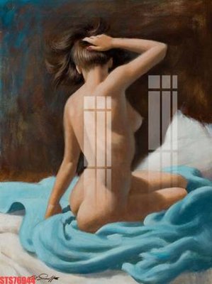 Tải file Tranh sơn dầu phương tây tổng hợp STS76944 (gốc) làm tranh trang trí