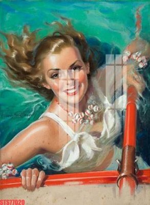 File gốc Tranh sơn dầu phương tây tổng hợp STS77020 (AI/EPS) cho in ấn