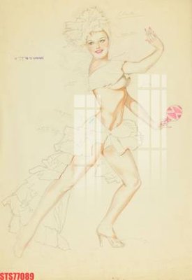 File gốc Tranh sơn dầu phương tây tổng hợp STS77089 (in tráng gương) ốp tường