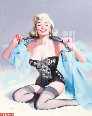 File ảnh Tranh sơn dầu phương tây tổng hợp STS77232 (gốc) in standee