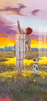 File gốc Tranh sơn dầu phương tây tổng hợp STS77274 (in tráng gương) nghệ thuật