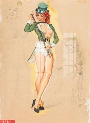 File in trần Tranh sơn dầu phương tây tổng hợp STS77386 (bản gốc 3D) sống động