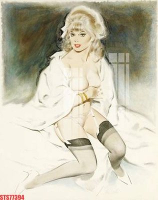 File tranh Tranh sơn dầu phương tây tổng hợp STS77394 (bản gốc) in lụa dán tường