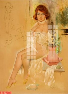 File ảnh Tranh sơn dầu phương tây tổng hợp STS77409 (gốc) in Hiflex