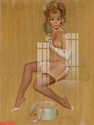 Ảnh gốc Tranh sơn dầu phương tây tổng hợp STS77444 (nét căng) in mica