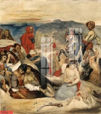 Download file gốc Tranh sơn dầu phương tây tổng hợp STS7746 (in mica) trong suốt