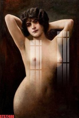 File tranh Tranh sơn dầu phương tây tổng hợp STS77480 (bản gốc) in canvas