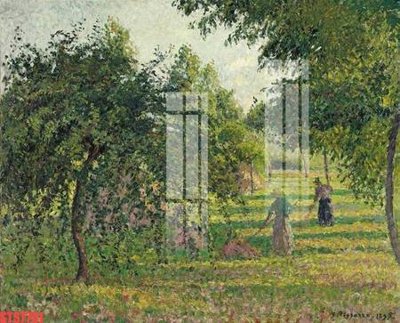 File tranh gốc in trần nhà Tranh sơn dầu phương tây tổng hợp STS7751 3D