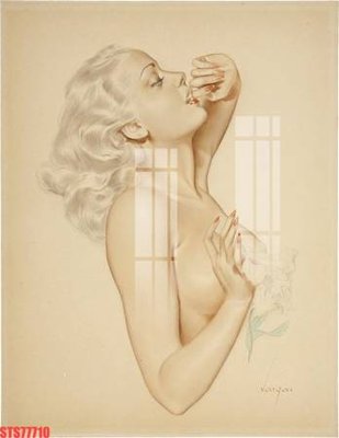 Tải file PSD Tranh sơn dầu phương tây tổng hợp STS77710 (nguyên layer) để in