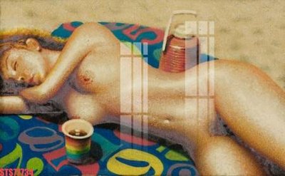 Download file gốc Tranh sơn dầu phương tây tổng hợp STS77734 (in mica) trong suốt