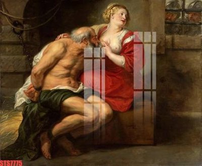 File gốc Tranh sơn dầu phương tây tổng hợp STS7775 (in lụa) họa tiết 3D