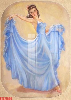 Tải file gốc Tranh sơn dầu phương tây tổng hợp STS77830 (để in lụa)