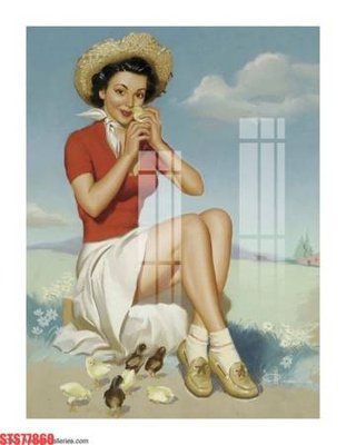 File tranh Tranh sơn dầu phương tây tổng hợp STS77860 (ảnh gốc) độc quyền