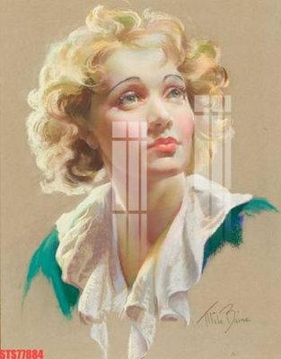 File tranh Tranh sơn dầu phương tây tổng hợp STS77884 (gốc) in film