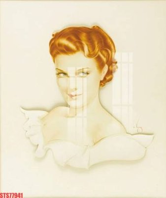 File gốc Tranh sơn dầu phương tây tổng hợp STS77941 (chuẩn màu) cho in offset