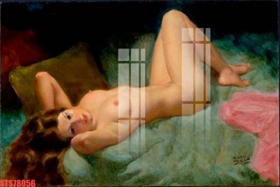 File tranh in tráng gương Tranh sơn dầu phương tây tổng hợp STS78056 (siêu nét)