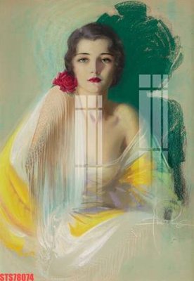 File tranh gốc Tranh sơn dầu phương tây tổng hợp STS78074 (bản quyền) độc đáo