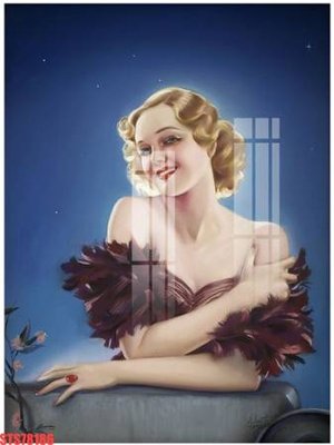 File gốc Tranh sơn dầu phương tây tổng hợp STS78186 (phong cách) tối giản