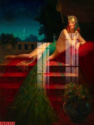 File gốc Tranh sơn dầu phương tây tổng hợp STS78267 (in mica) làm quà tặng