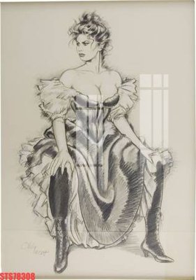 File ảnh Tranh sơn dầu phương tây tổng hợp STS78308 (gốc) in Hiflex