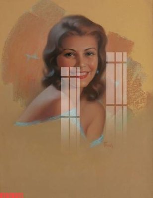 File PSD Tranh sơn dầu phương tây tổng hợp STS78371 (bản gốc) đã tách nền