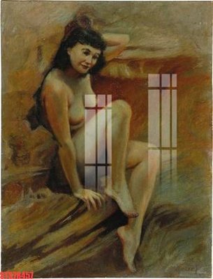 File in mica Tranh sơn dầu phương tây tổng hợp STS78457 (bản gốc) siêu trong