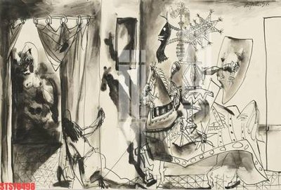 Tải file Tranh sơn dầu phương tây tổng hợp STS78498 (PSD) cho in tranh kính