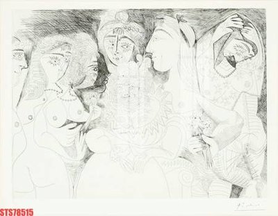 File tranh gốc Tranh sơn dầu phương tây tổng hợp STS78515 chủ đề hiện đại