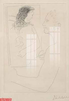 File gốc Tranh sơn dầu phương tây tổng hợp STS78517 (in tráng gương) hiện đại