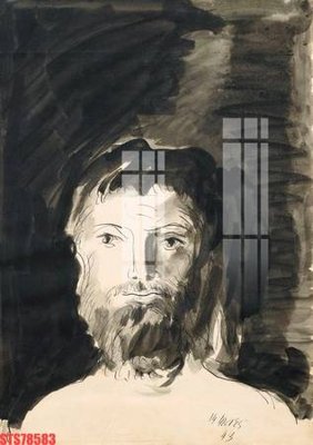 File tranh gốc in trần nhà Tranh sơn dầu phương tây tổng hợp STS78583 3D