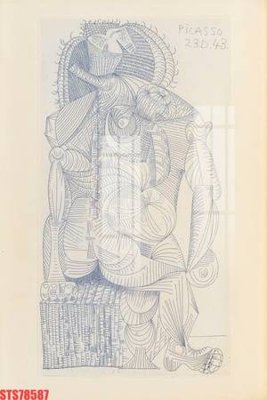 File tranh Tranh sơn dầu phương tây tổng hợp STS78587 (gốc) chủ đề con người