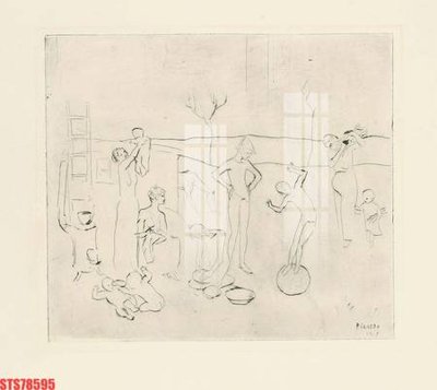 Tải về file tranh gốc Tranh sơn dầu phương tây tổng hợp STS78595 (để in quảng cáo)